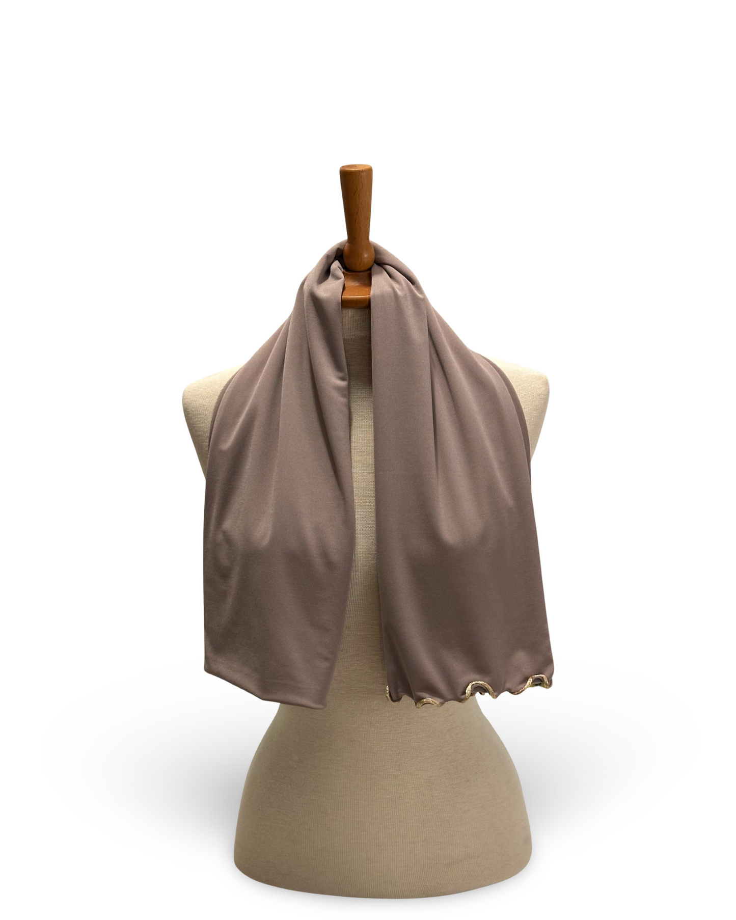 Jersey Waves - Taupe Brown